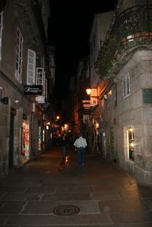 Santiago de Compostela by night