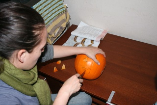 Carving our Pumpkin, Jack